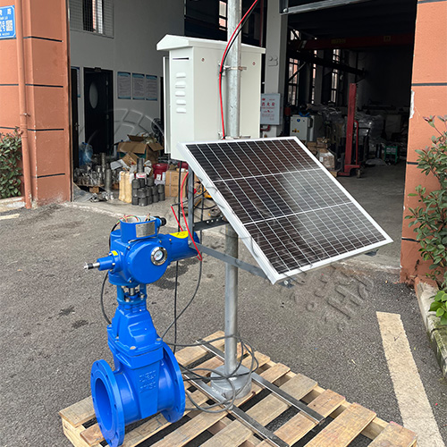 卫东皓久 Z945X-16Q免布线太阳能电动闸阀 农业灌溉 支持远程智能控制